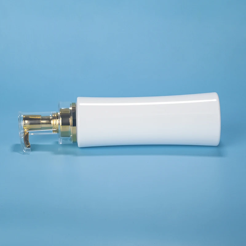 Wholesale PET 350ml 400ml 500ml lotion luxury plastic body wash scrub shampoo and conditioner cosmetic bottles