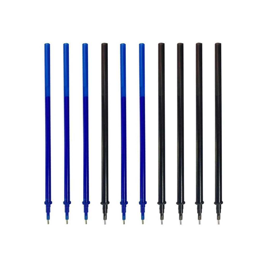
Customized 0.7mm Black Erasable Gel Ink Pen Refill and Retractable 