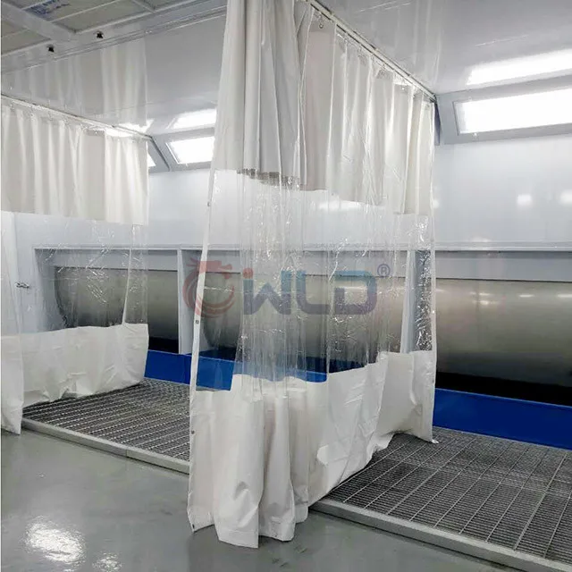 WLD Water Curtain Paint Booth Customer Made paint booth & spray booth
