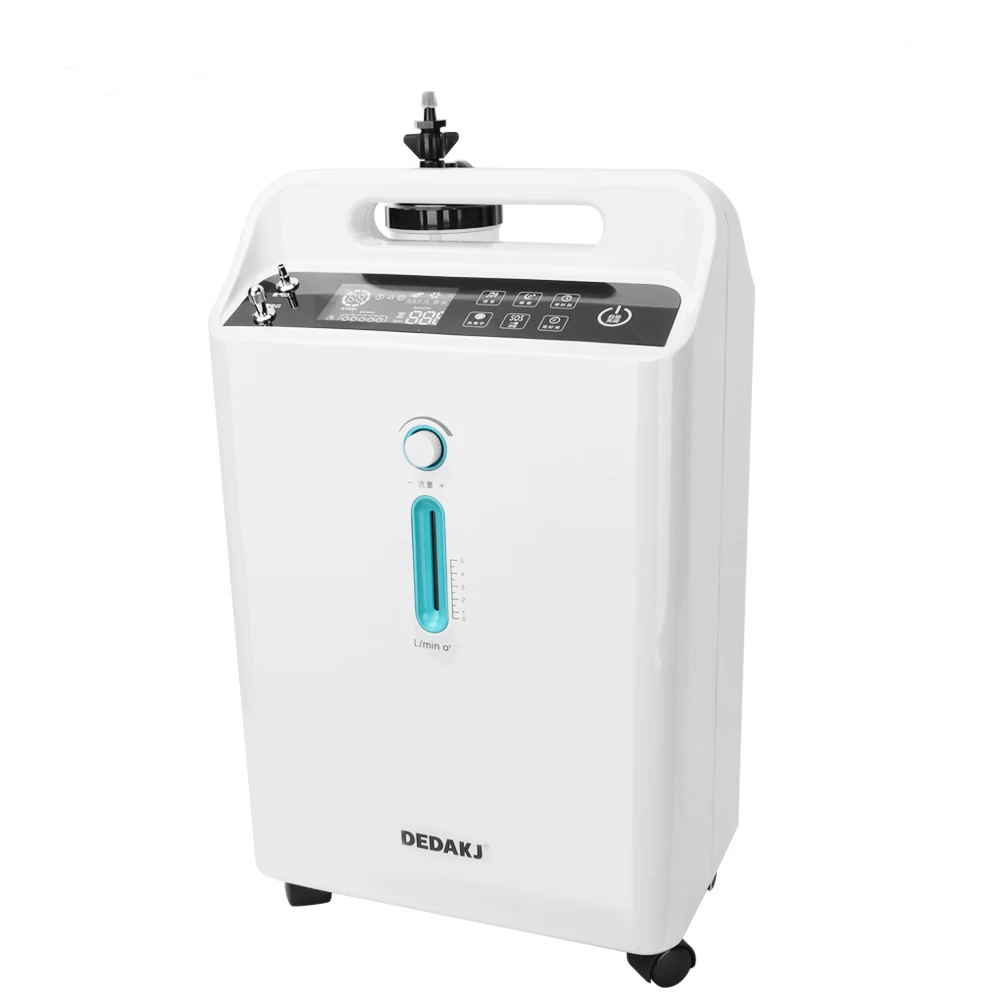 DEDAKJ новый дизайн регулируемый поток CE ISO бытовой медицинский кислородный концентратор с высокой чистотой