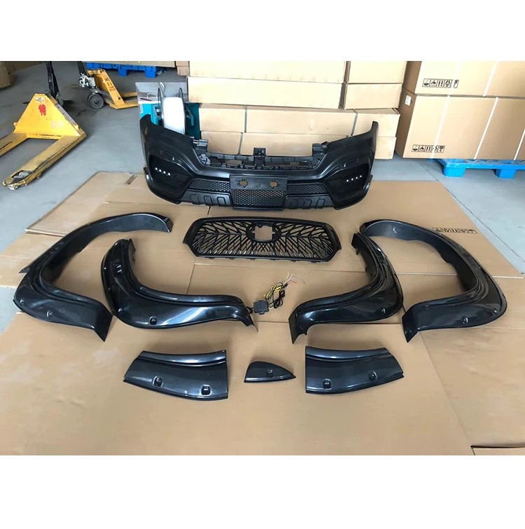 FOR toyota hilux revo rocco ranger front Bumper rear bumper guard Grille car body kits product factory