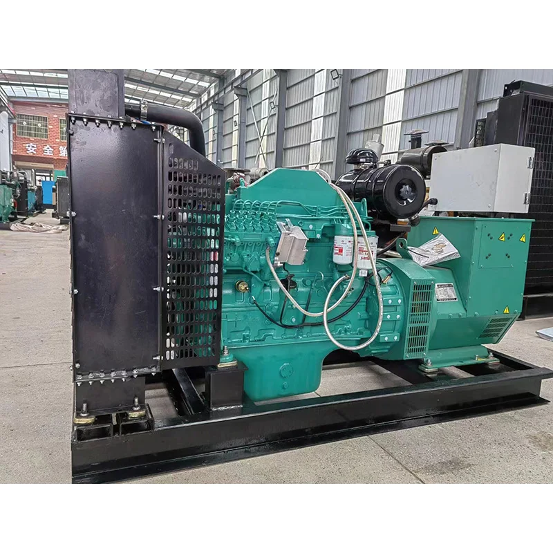 50kVA Cummins Silent дизельный генератор 3-фазный 30 кВт с электрическим регулятором и б/у дизельным двигателем Cummins типа открытого генератора