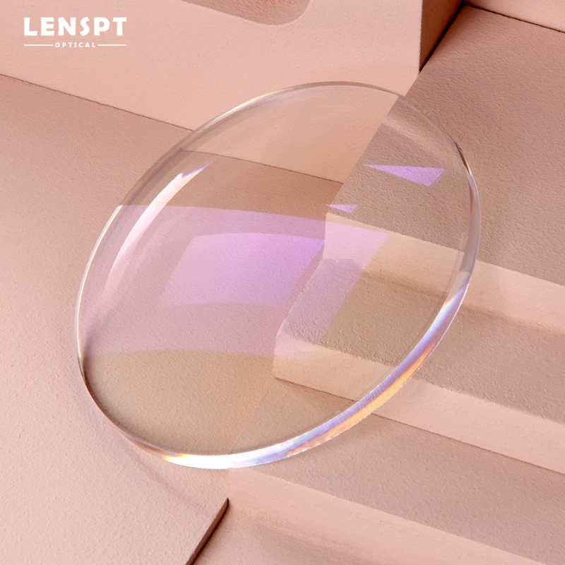 Hot Sale Lens 1.56 1.59PC 1.61 1.67 1.74 colorful anti blue light lens single vision uv420 blue cut optical lens