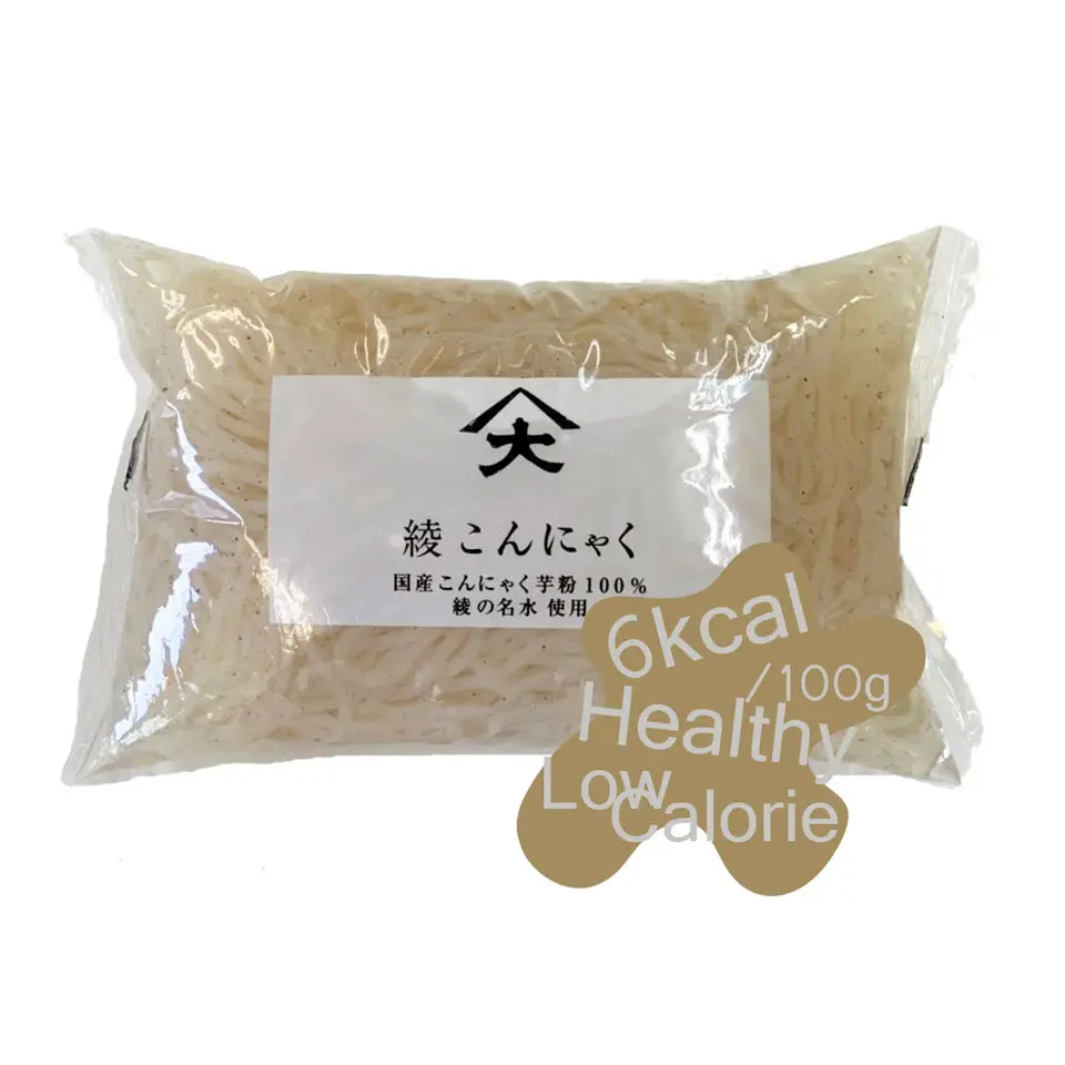 Low calories pasta meat potatoes stir-fries miso soup konjac replacement meal for losing weight