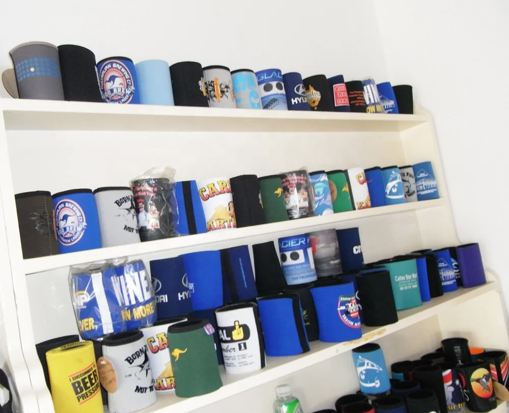 No minimum order best high quality 16 oz can affordable custom made collapsible beer can coolies