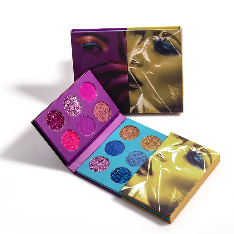 
2021 Make Up Cosmetics no Brand Wholesale Makeup Pressed 24 colors Book Style Luxury Eyeshadow Palette 