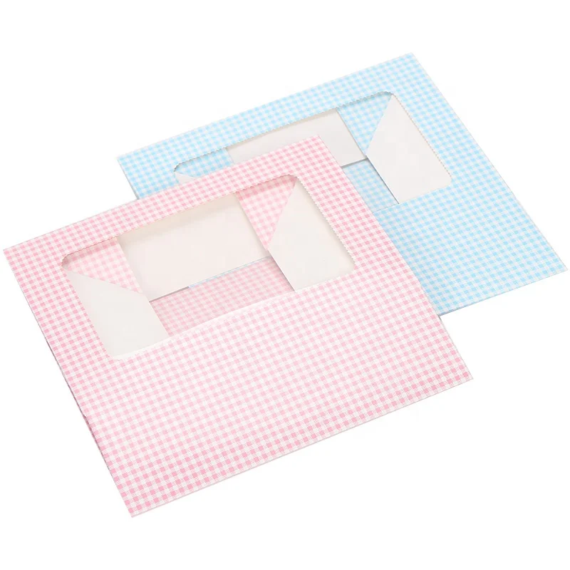 Hot selling clear plastic cake box with eco-friendly PET film window