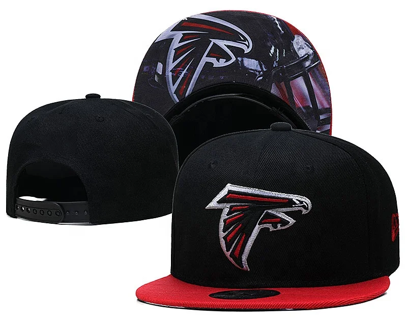 Wholesale hot sale Atlanta Falcons NFL football team sports cap fashion washable and reusable team embroidery stitching hat
