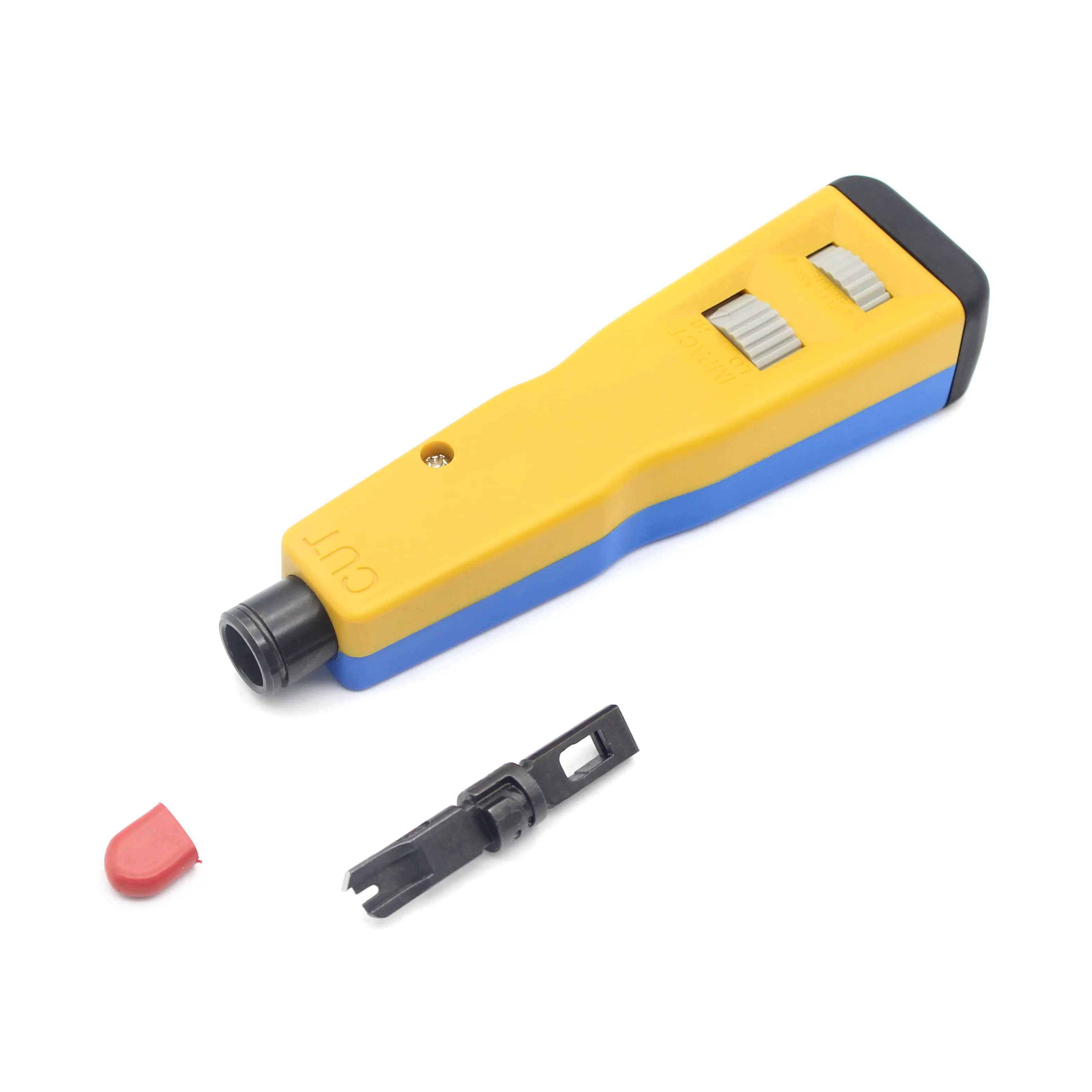 Electrical Module Carbon Steel Telecom Network Hand Impact 110 Krone Type Idc Punch Down Tools