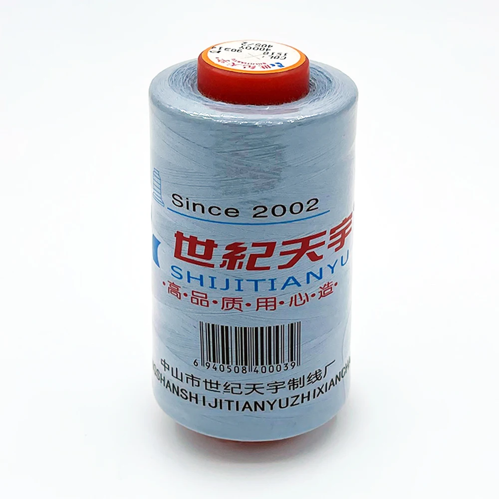 Clothing high speed sewing machine line, 402 polyester sewing thread ,202 high strength polyester line wholesale