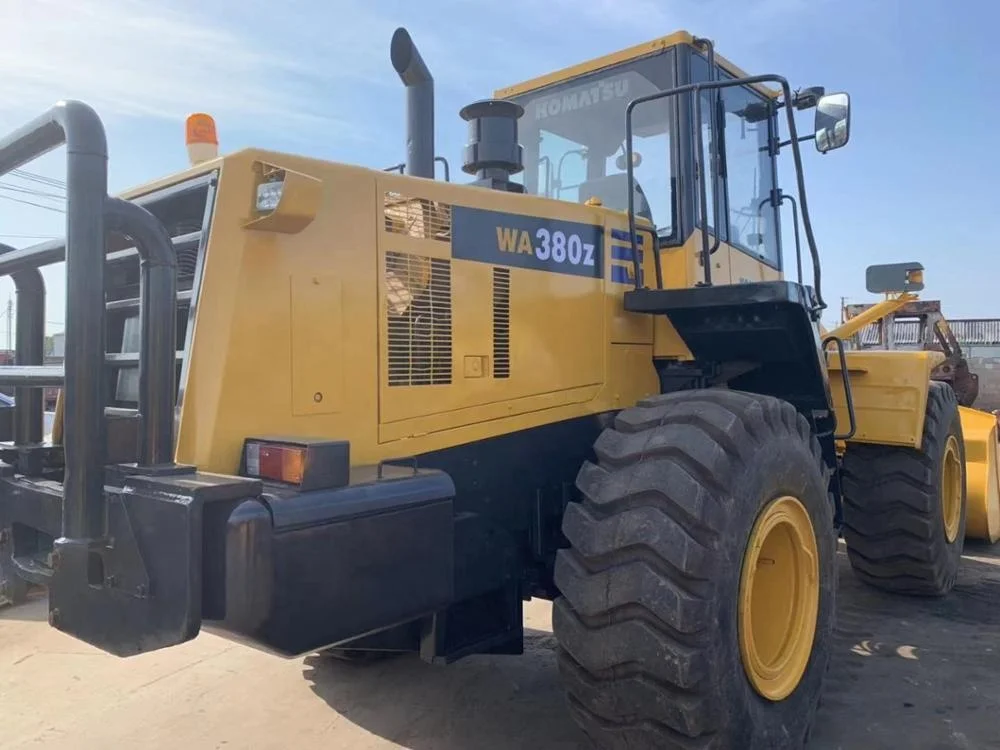 
Used komatsu WA380-5 wheel loader komatsu wheel loader komatsu wa380 