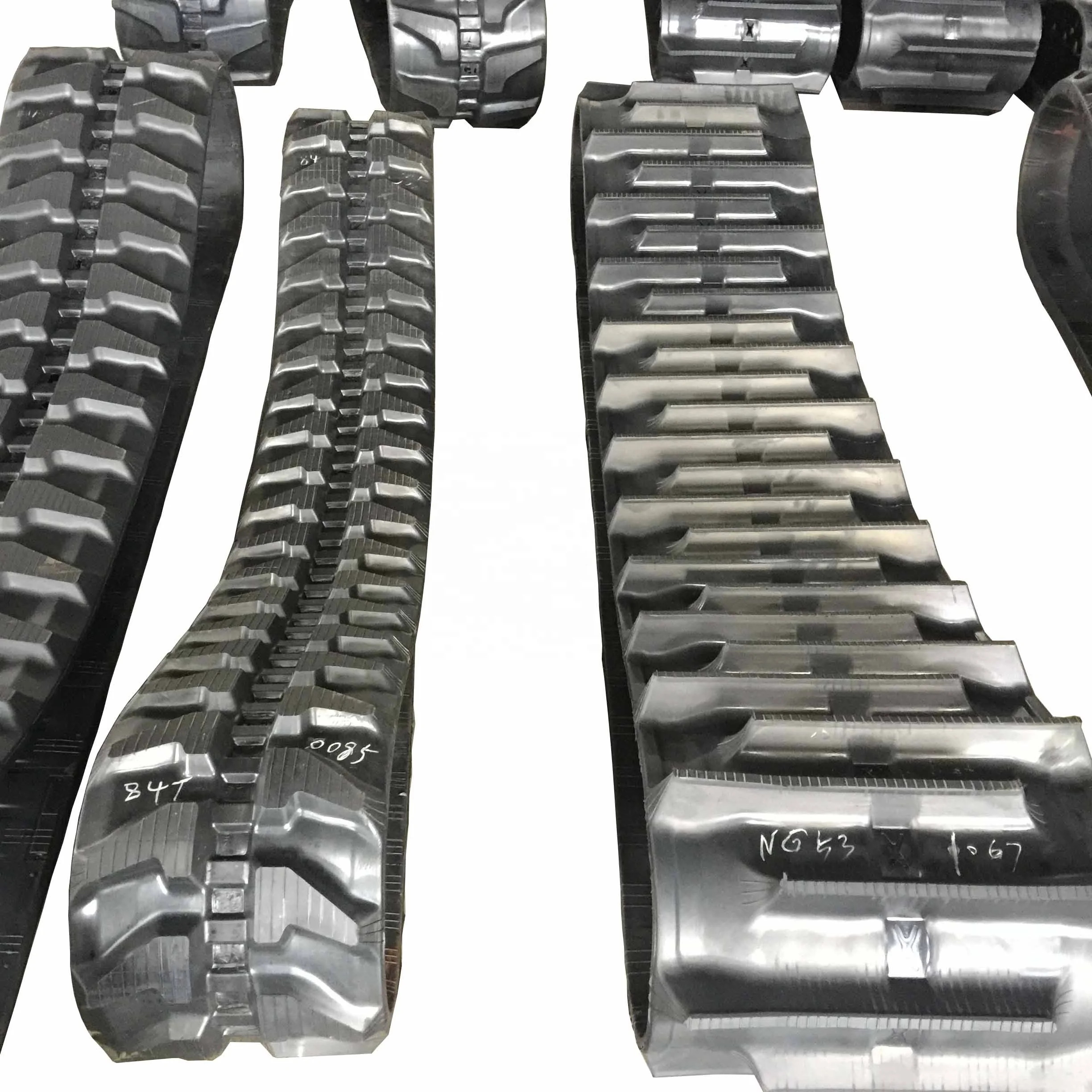 Different Types Agricultural Machine Claas kubota Harvester Rubber Track