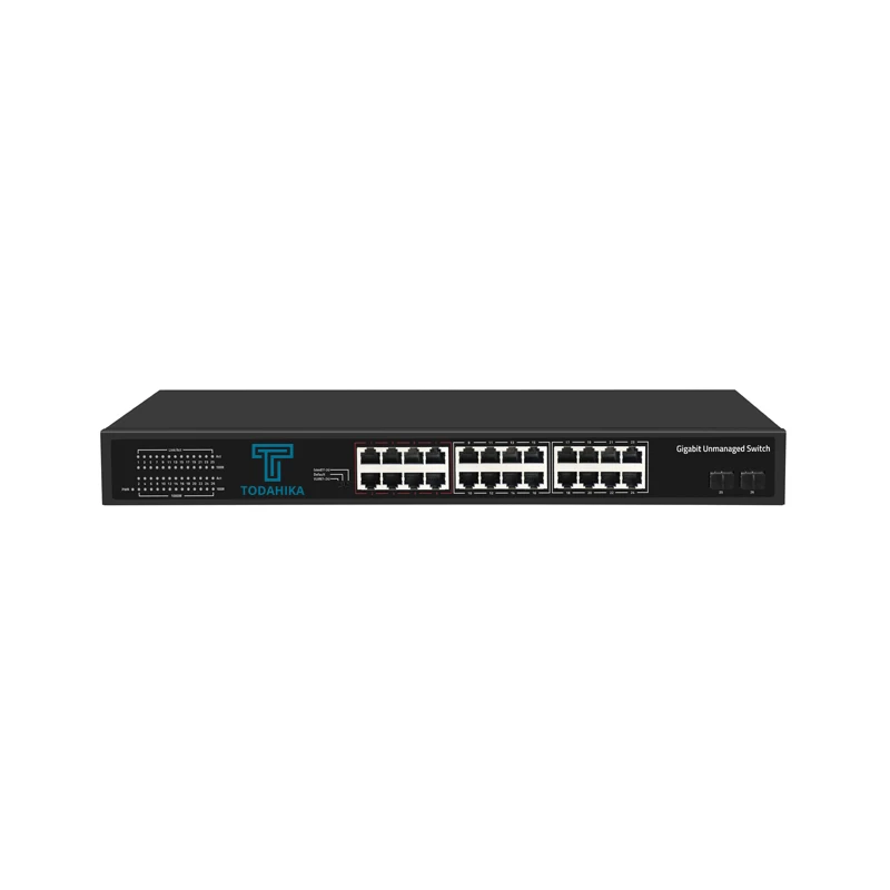 Профессиональный 24*10/100 / 1000 Base - T и 2 * гигабитных портов SFP 52 Gpbs 8K коммутатор Ethernet