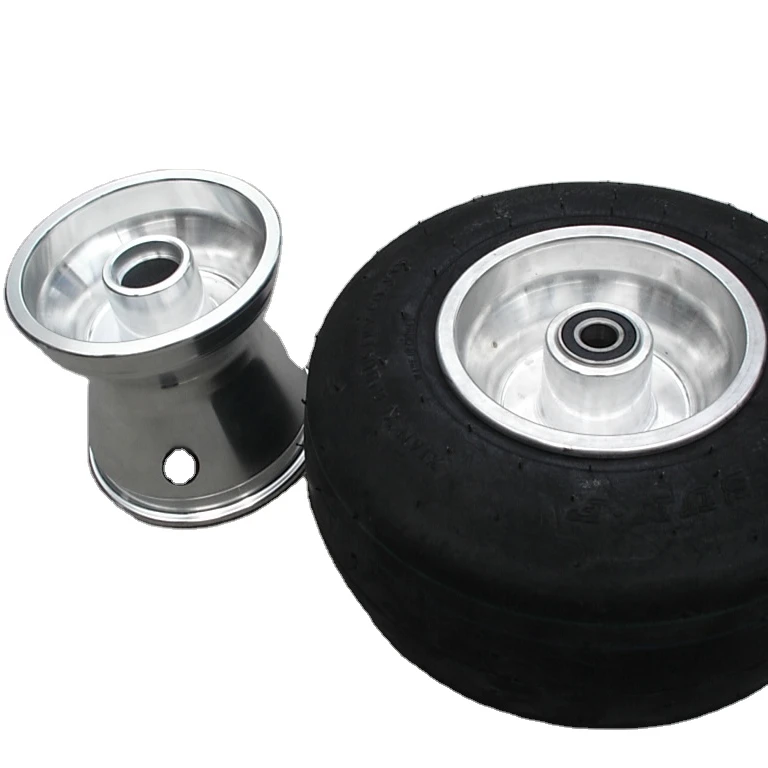 Go kart wheels rims hubs in Aluminum Alloy material for tyres 10X4.5-5  11X7.1-5