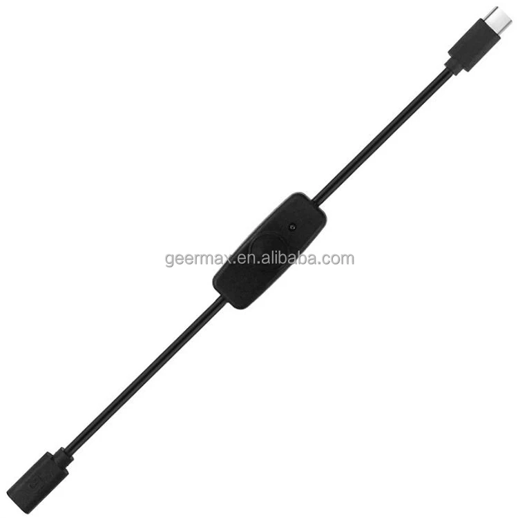 Neutral Made in China Raspberry Pi 4B Type-C Power Switch Adapter Cable Raspberry Pi 4 Model B Type C