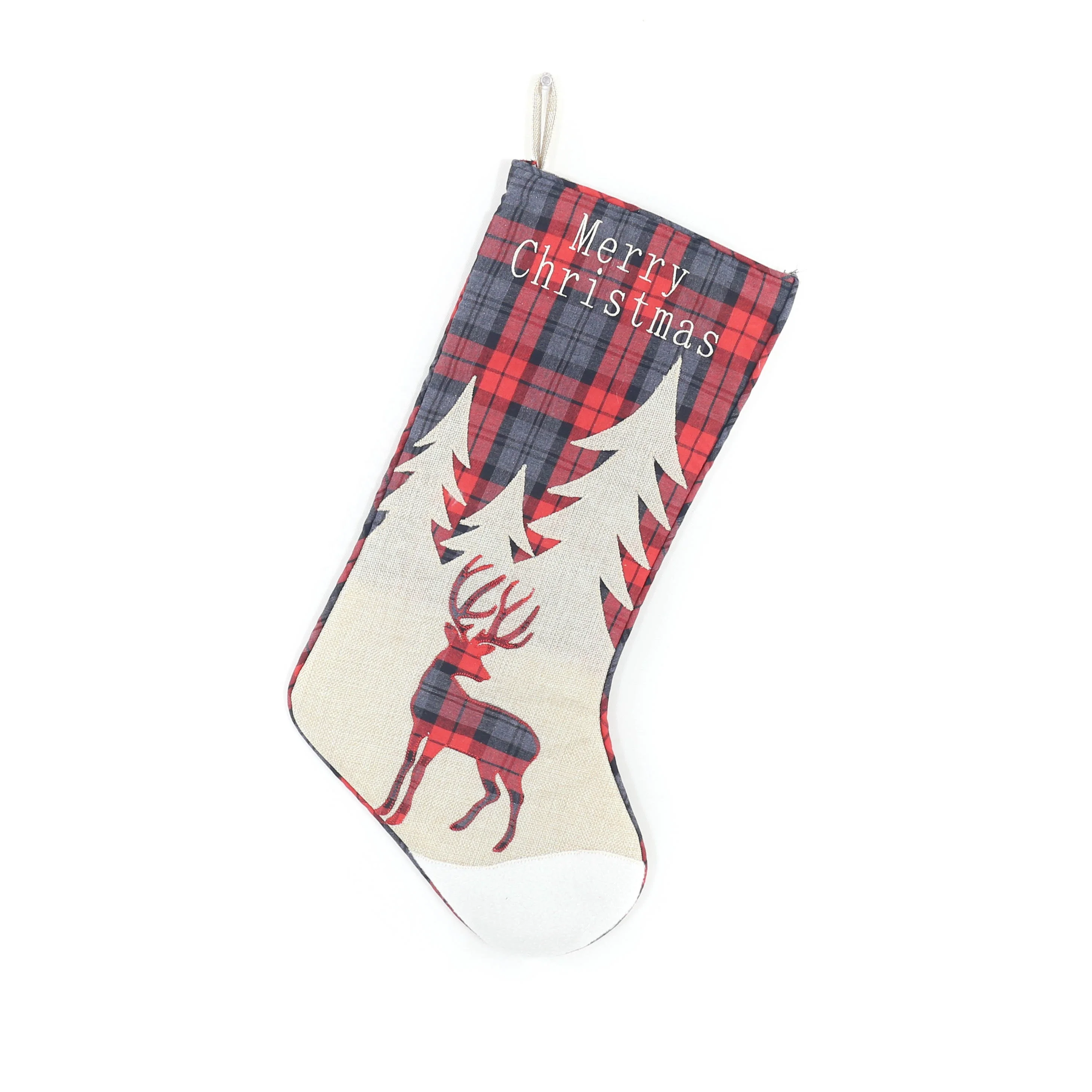 Праздничные рождественские украшения, чулки