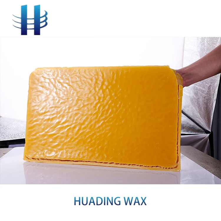 Beeswax Supplier Yellow Beeswax block For wax therapy