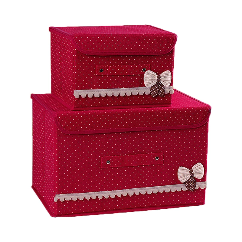 Household goods non woven storage box clothing storage box large toy wardrobe storage box fabric folding