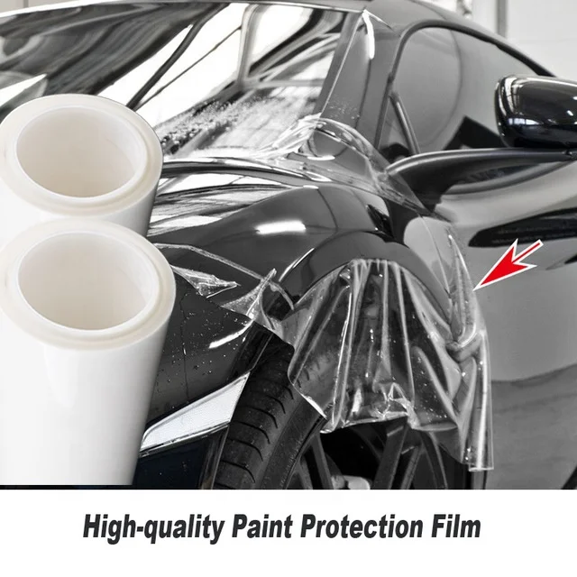 Car Coating Wrap Vinyl Anti Scratch Heat Repair Clear Transparent TPU Car Paint Protection Film PPF For Car