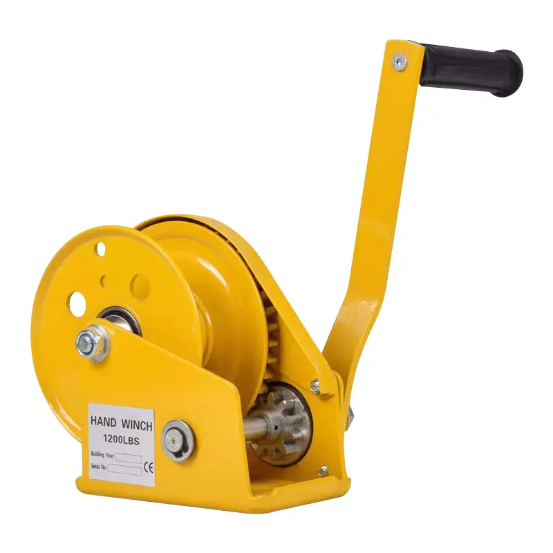 1200 Lbs Hand Manual Winch Trailer Strong Gear Winch Boat Windlass Truck Auto Portable Manual Winch