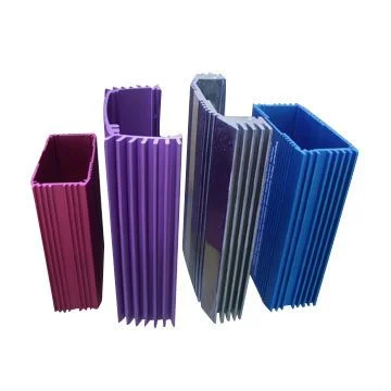 OEM Various Die Casting Aluminum Heat Sinks Fabrication Enclosure Housing Round Extrusion Profile Service