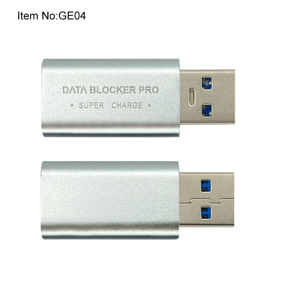 USB-A data blocker The USB data blocker blocks unwanted data transfer and protects mobile phones and tablets.