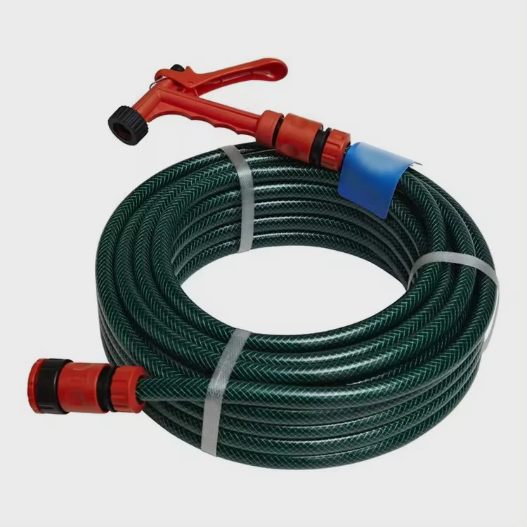 1/2 5/8 3/4 Inch Garden Hose 100m Flexible and Durable PVC Hose for Lawns, Car Wash, Watering Hose with Garden Hose Connector