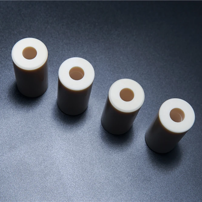 custom alumina insulating bush industrial ceramic insulating Porcelain sleeve Alumina ceramic tube