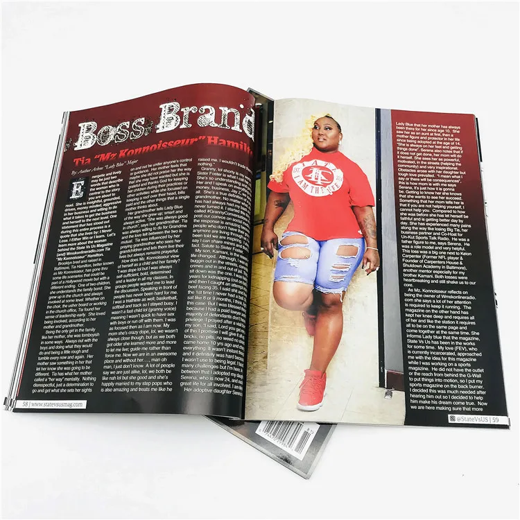 
Professional Manufacturer Soft Cover Magazine Book Printing Customizable Paperback Book Printing With Good Service 