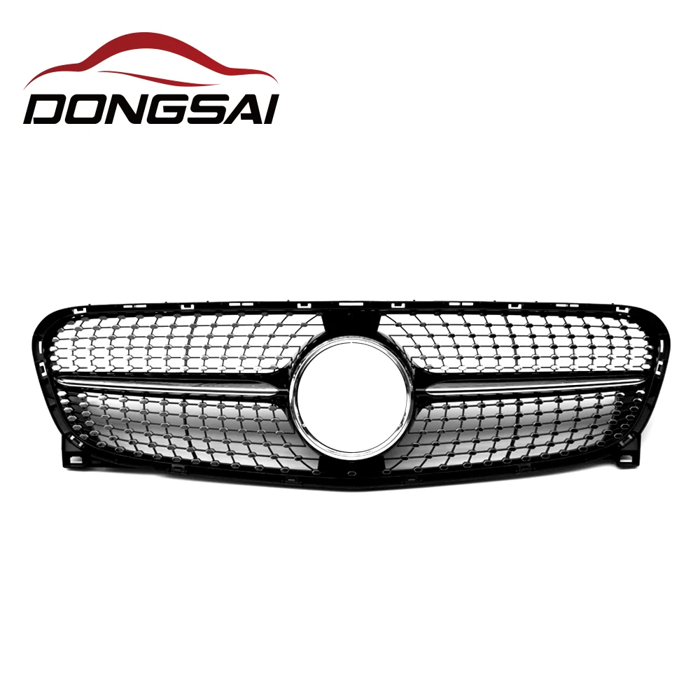 Черный Алмазный гриль класса Gla x156 для 14-17 benz x156