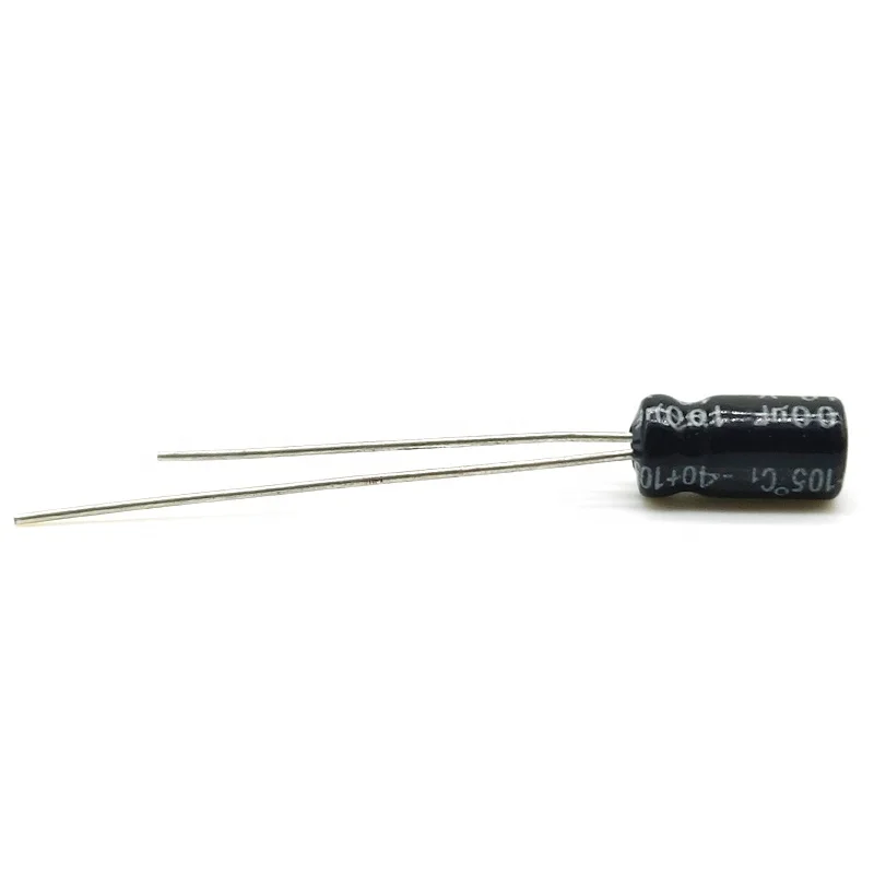 
Electrolytic Capacitor 10V 100uF 4*7MM 20% Direct-inserted Aluminum Electrolytic Capacitor 1000PCS/Bag 