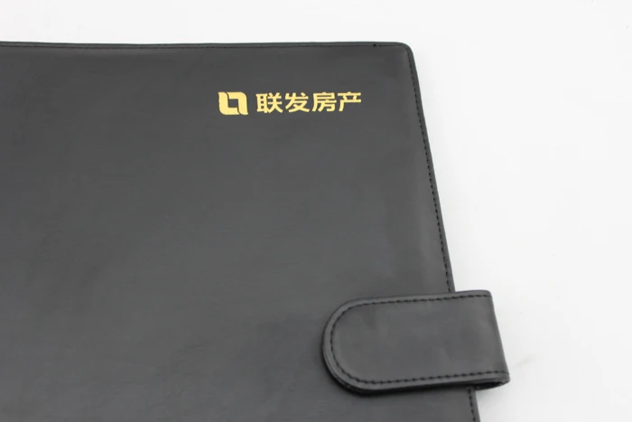 Business Portfolio A4 Conference Organiser Manufacture PU Leather Portfolio File Folder