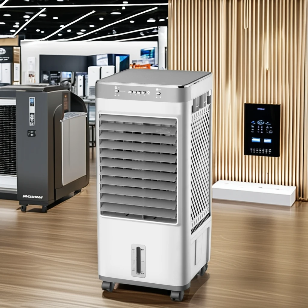 45W 220V-240V внутренний наружный Испарительный воздухоохладитель 2100 м3/ч Охлаждающая вода портативный новый кондиционер для дома и гостиничного номера