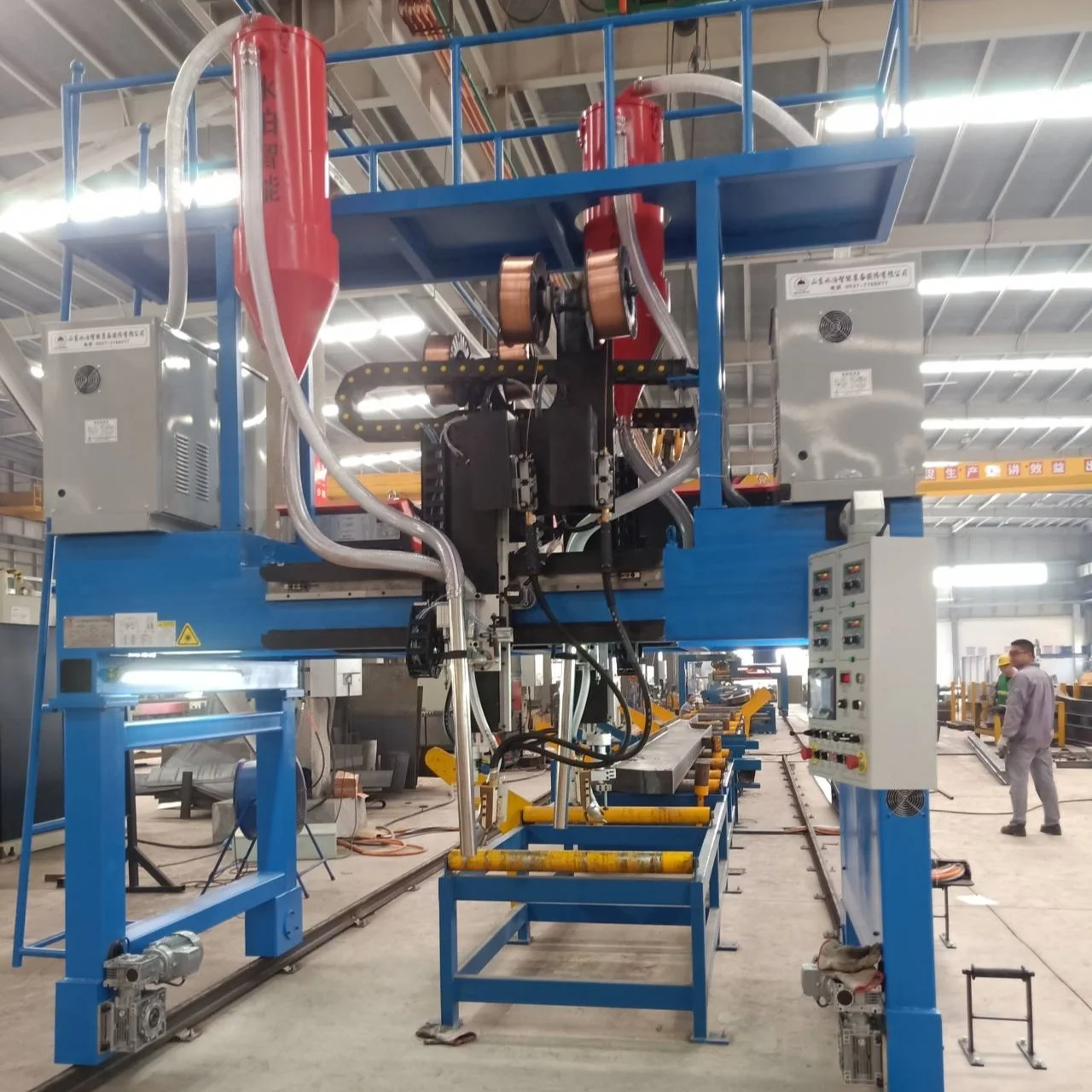 Автоматический сварочный аппарат SHUIPO Gantry типа H-Beam индивидуальное производство
