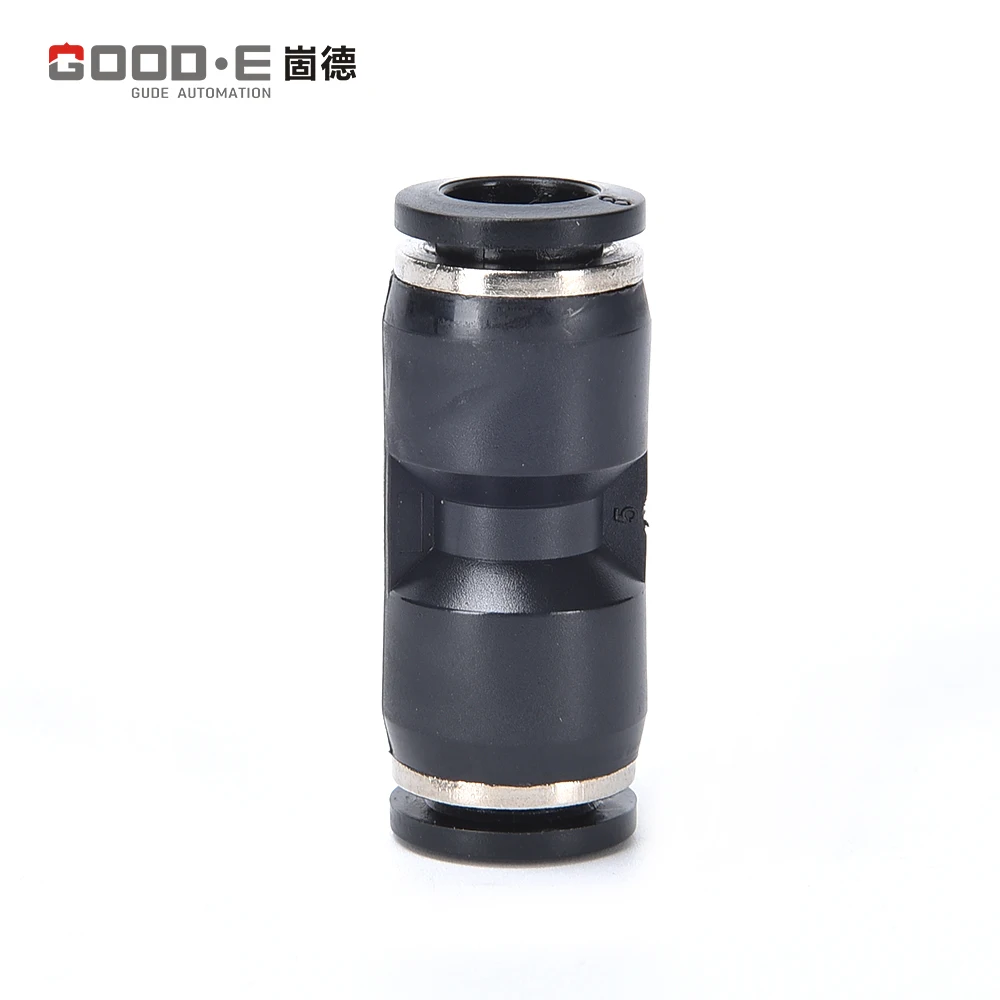 One Touch Straight Plastic Pneumatic Pipe Fitting High Quality Pneumatic Connector Parts