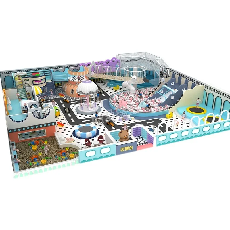 Children Good Design Playground Various Theme Equipment Safety Kids Self Wonderful Toys Park Indoor Playground for Kids