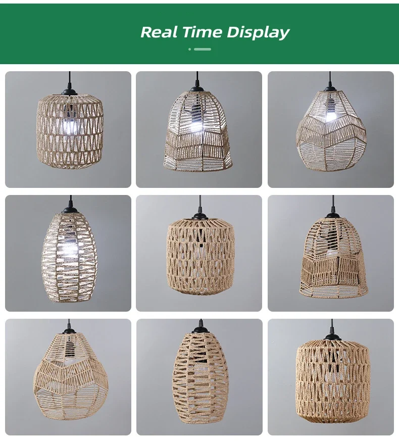 Hot Selling Handmade Woven Chinese Style Popular Lampshade