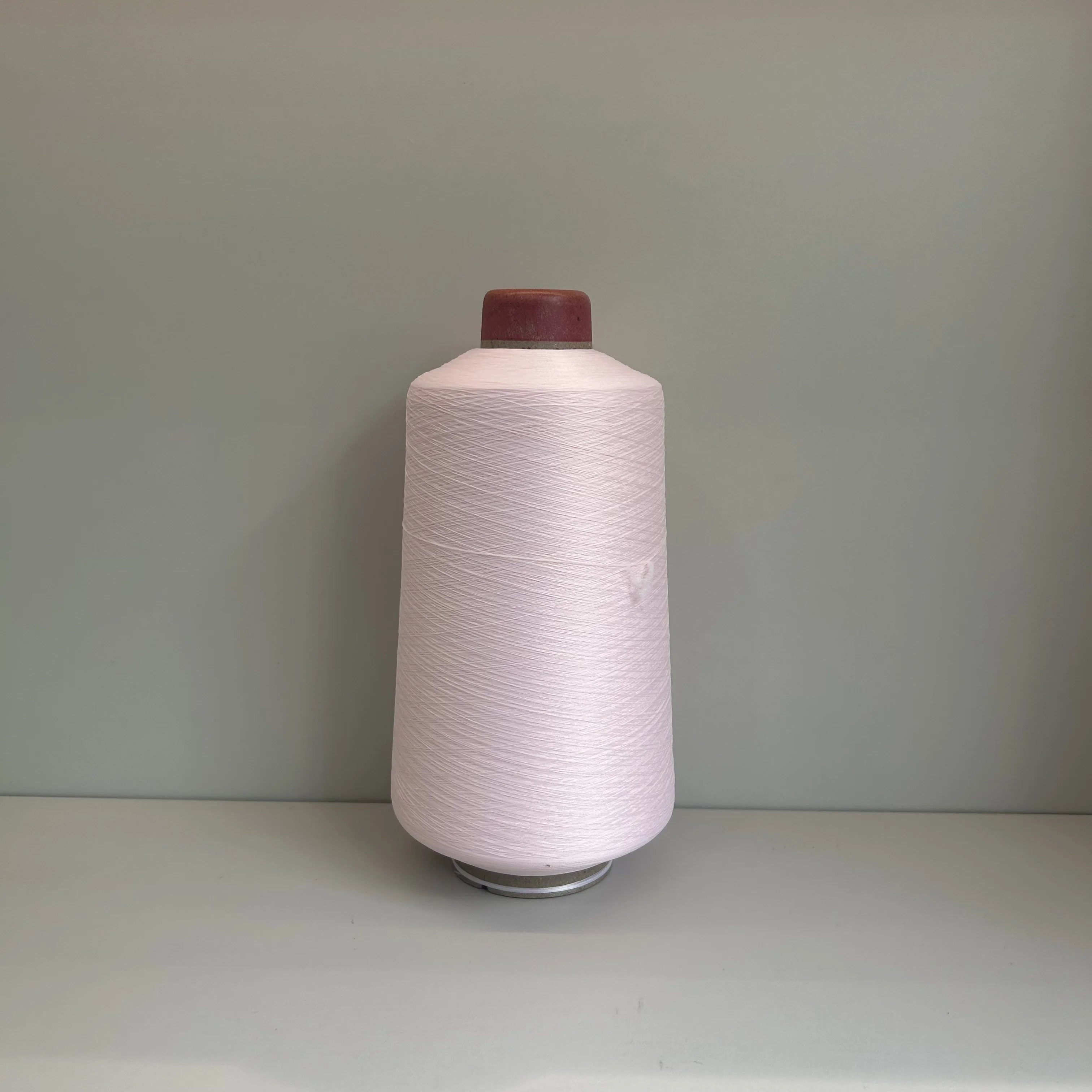 White NE 30/1 Competitive Price for Knitting Weaving Core Spun Ring Spun Dyed Pattern  Yarn Raw for Socks