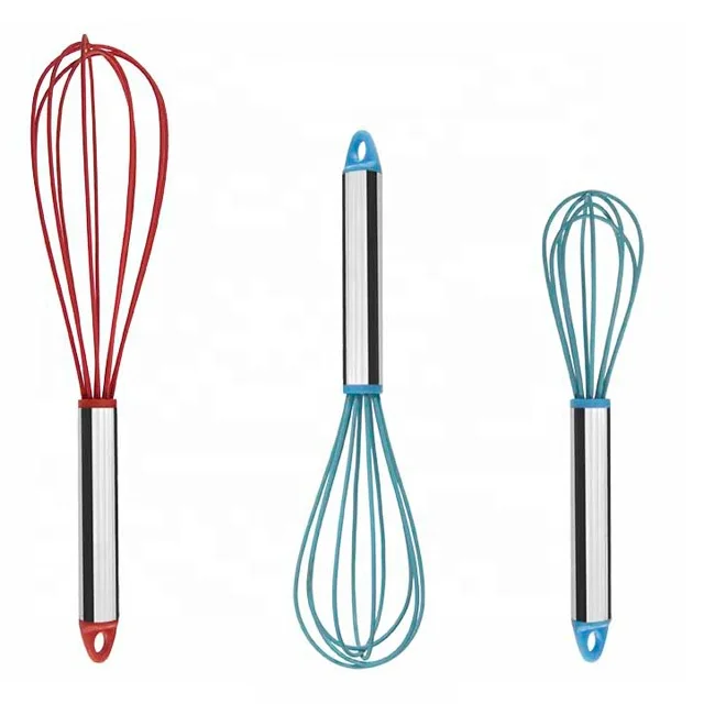 
Silicone home tools baking accessories egg beater whisk 