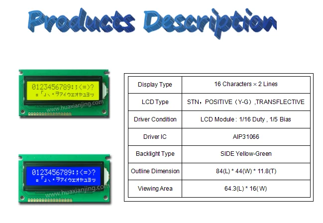Character LCD 1602 Wholesale Manufacturer Direct Supply High Quality New LCD Display Module
