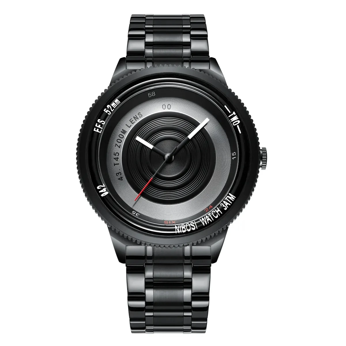 NIBOSI 2359 водонепроницаемые брендовые Роскошные наручные часы Reloj Montres Homme спортивные Уникальный дизайн модные кварцевые для мужчин