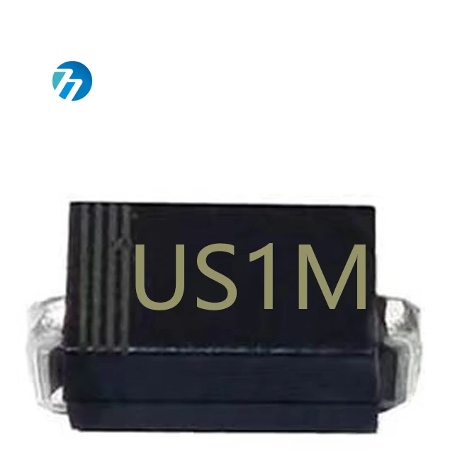 High Efficiency Rctifier Diode US1M Voltage:1000V CURRENT:1A PACKAGE:DO-214AC/SMA Mark:US1M Factory Direct Sale
