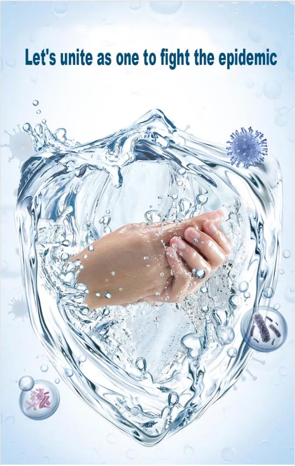 безводный дезинфицирующее средство для рук для мытья рук от производителя спиртовой антисептический гель