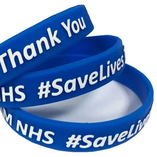 Custom Promotional Silicon Bracelet Silicon Wristband Promotion Wrist Band