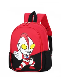 Fancy waterproof kids schoolbags children cartoon zoo animals penguin backpack