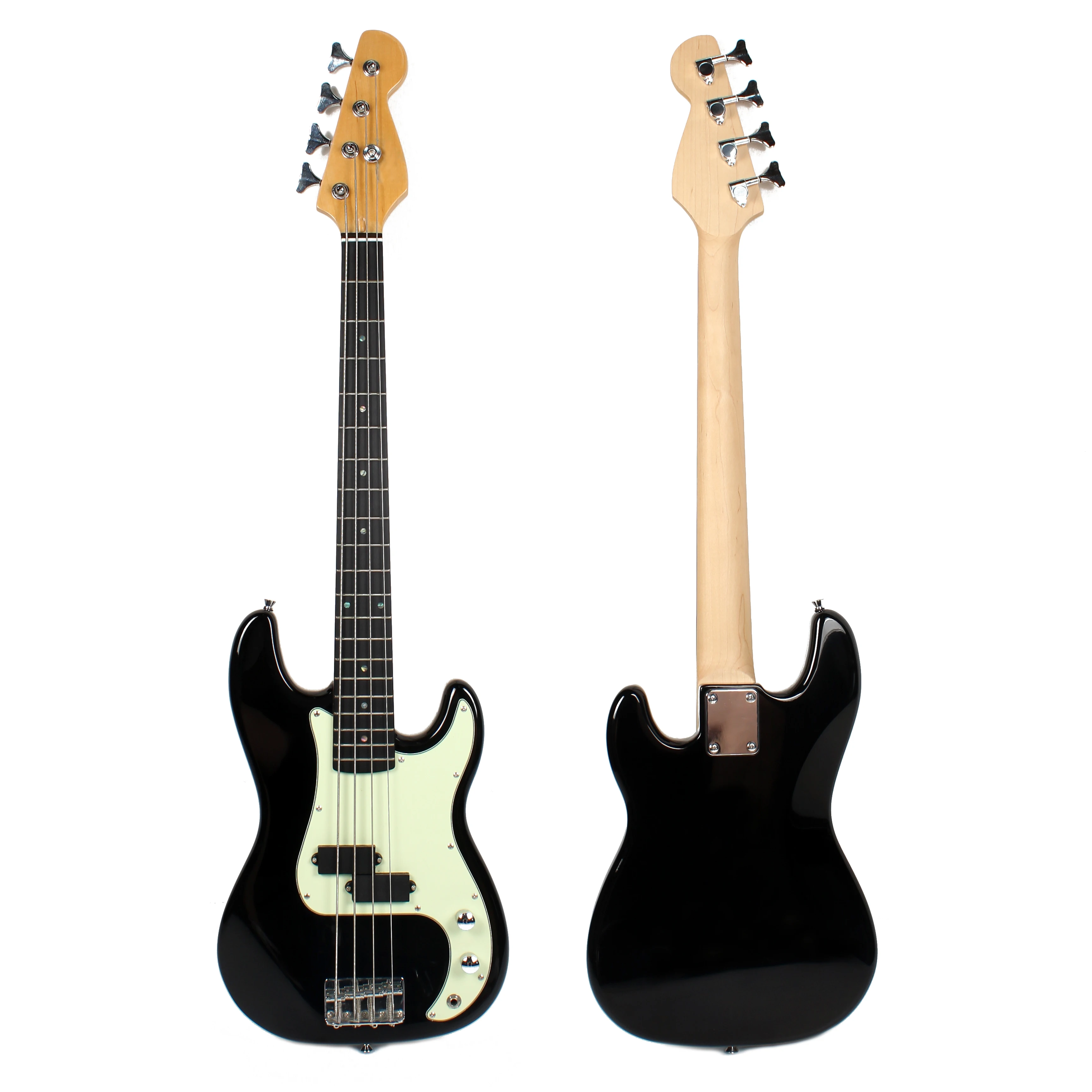 customized solid wood high quality wholesale electric bass guitar