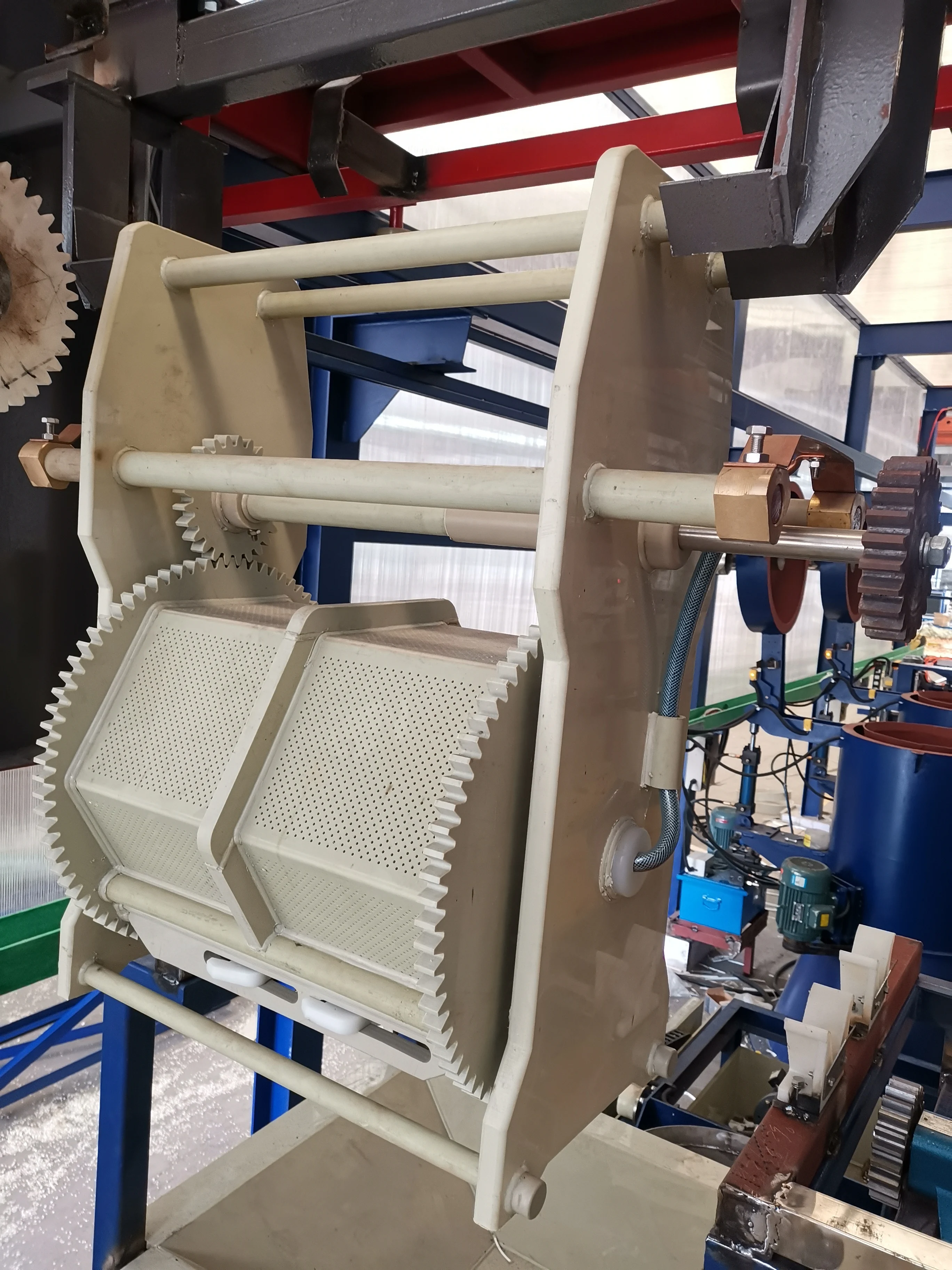 High quality production line Full automatic Intelligent copper hard chrome nickel chrome plating equipment for sale