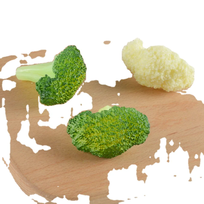 chaomao simulation broccoli vegetable model pendant fun keychain student backpack gift