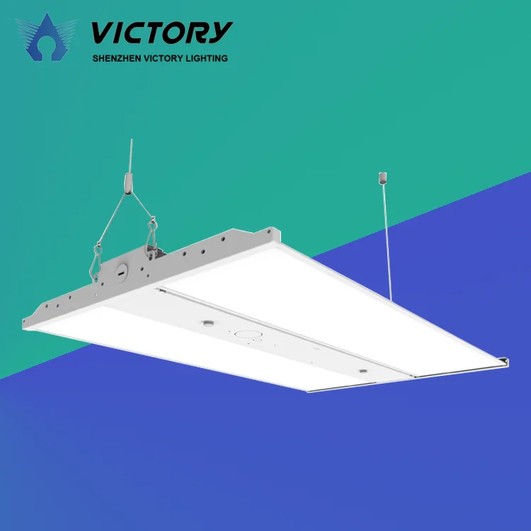 High Power Warehouse Indoor Dimmable Square Linear Switchable LED High Bay Light