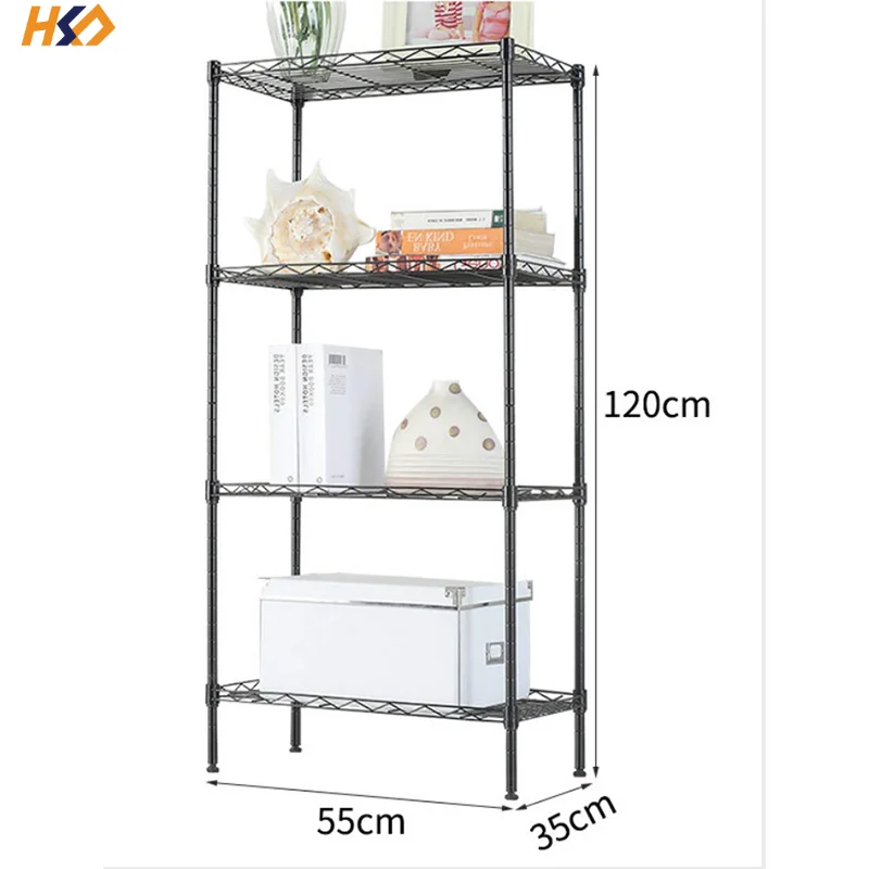 Metal Storage Wire Shelf /Rack Shelving/ Warehouse Storage Heavy Wire Racks